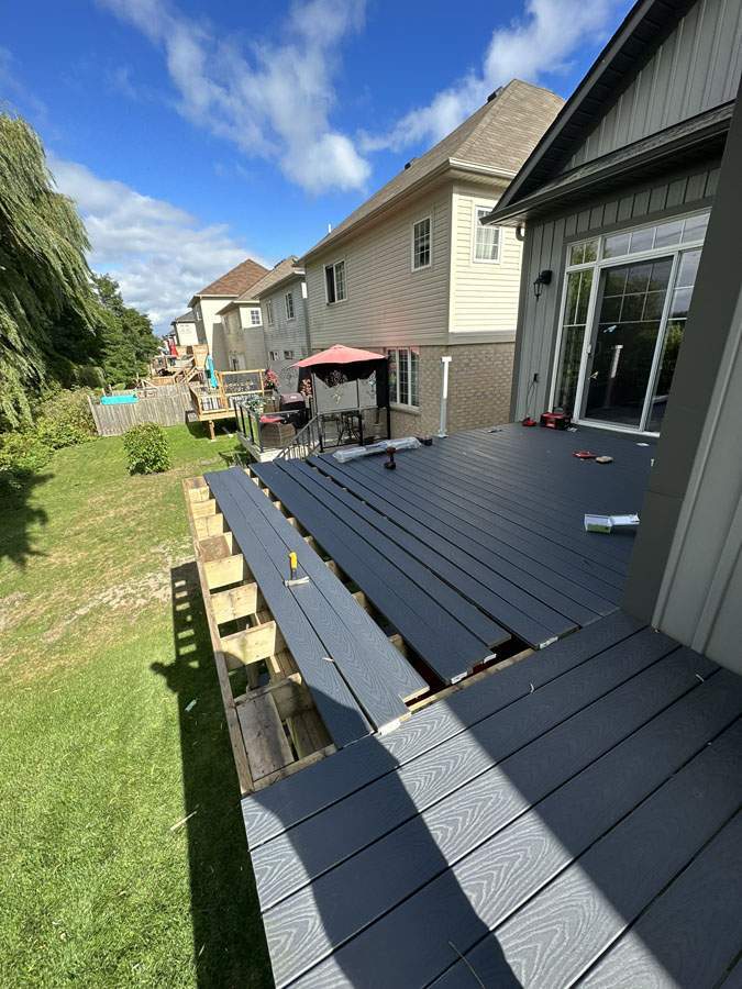 Deck installation Durham Region